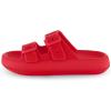 imageCUSHIONAIRE Womens Fame recovery cloud slide with ComfortRed