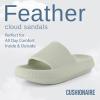 imageCUSHIONAIRE Womens Feather Cloud Recovery Slide Sandals with ComfortAloe