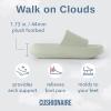 imageCUSHIONAIRE Womens Feather Cloud Recovery Slide Sandals with ComfortAloe
