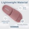 imageCUSHIONAIRE Womens Feather Cloud Recovery Slide Sandals with ComfortBlush