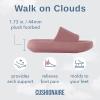 imageCUSHIONAIRE Womens Feather Cloud Recovery Slide Sandals with ComfortBlush