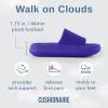imageCUSHIONAIRE Womens Feather Cloud Recovery Slide Sandals with ComfortBright Blue