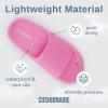 imageCUSHIONAIRE Womens Feather Cloud Recovery Slide Sandals with ComfortBright Pink