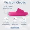 imageCUSHIONAIRE Womens Feather Cloud Recovery Slide Sandals with ComfortHot Pink