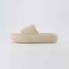 imageCUSHIONAIRE Womens Feather Cloud Recovery Slide Sandals with ComfortKhaki