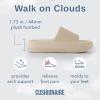 imageCUSHIONAIRE Womens Feather Cloud Recovery Slide Sandals with ComfortKhaki