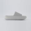 imageCUSHIONAIRE Womens Feather Cloud Recovery Slide Sandals with ComfortLt Grey