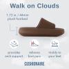 imageCUSHIONAIRE Womens Feather Cloud Recovery Slide Sandals with ComfortMocha