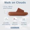 imageCUSHIONAIRE Womens Feather Cloud Recovery Slide Sandals with ComfortOrange