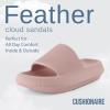 imageCUSHIONAIRE Womens Feather Cloud Recovery Slide Sandals with ComfortPink