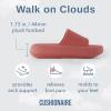 imageCUSHIONAIRE Womens Feather Cloud Recovery Slide Sandals with ComfortSalmon