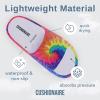 imageCUSHIONAIRE Womens Feather Cloud Recovery Slide Sandals with ComfortTie Dye