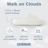 imageCUSHIONAIRE Womens Feather Cloud Recovery Slide Sandals with ComfortVanilla