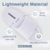 imageCUSHIONAIRE Womens Feather Cloud Recovery Slide Sandals with ComfortWhite