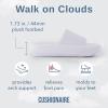 imageCUSHIONAIRE Womens Feather Cloud Recovery Slide Sandals with ComfortWhite