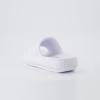 imageCUSHIONAIRE Womens Feather Cloud Recovery Slide Sandals with ComfortWhite