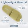 imageCUSHIONAIRE Womens Feather Cloud Recovery Slide Sandals with ComfortYellow