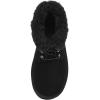 imageCUSHIONAIRE Womens Hope short pull on boot Memory FoamBlack Genuine Suede