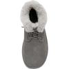 imageCUSHIONAIRE Womens Hope short pull on boot Memory FoamGrey Genuine Suede