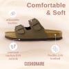 imageCUSHIONAIRE Womens Lane Cork Footbed Sandal With ComfortBrown