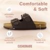 imageCUSHIONAIRE Womens Lane Cork Footbed Sandal With ComfortBrown Nappa