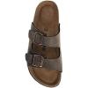 imageCUSHIONAIRE Womens Lane Cork Footbed Sandal With ComfortBrown Rugged
