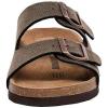 imageCUSHIONAIRE Womens Lane Cork Footbed Sandal With ComfortBrown Rugged