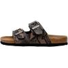 imageCUSHIONAIRE Womens Lane Cork Footbed Sandal With ComfortBrown Snake