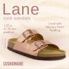 imageCUSHIONAIRE Womens Lane Cork Footbed Sandal With ComfortGold Rose