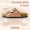 imageCUSHIONAIRE Womens Lane Cork Footbed Sandal With ComfortGold Rose