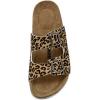 imageCUSHIONAIRE Womens Lane Cork Footbed Sandal With ComfortLeopard