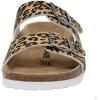 imageCUSHIONAIRE Womens Lane Cork Footbed Sandal With ComfortLeopard