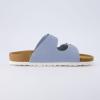 imageCUSHIONAIRE Womens Lane Cork Footbed Sandal With ComfortLt Blue Vegan Suede