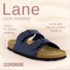 imageCUSHIONAIRE Womens Lane Cork Footbed Sandal With ComfortNavy Nappa