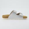 imageCUSHIONAIRE Womens Lane Cork Footbed Sandal With ComfortSilver