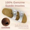 imageCUSHIONAIRE Womens Lane Cork Footbed Sandal With ComfortSilver