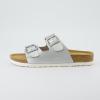 imageCUSHIONAIRE Womens Lane Cork Footbed Sandal With ComfortSilver