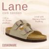 imageCUSHIONAIRE Womens Lane Cork Footbed Sandal With ComfortStone