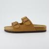 imageCUSHIONAIRE Womens Lane Cork Footbed Sandal With ComfortTan Vegan Suede