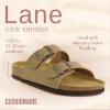 imageCUSHIONAIRE Womens Lane Cork Footbed Sandal With ComfortTaupe