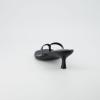 imageCUSHIONAIRE Womens Miami Kitten heel thong sandals Memory Foam Wide Widths AvailableEbony