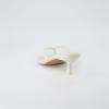 imageCUSHIONAIRE Womens Miami Kitten heel thong sandals Memory Foam Wide Widths AvailableIvory