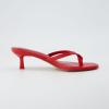 imageCUSHIONAIRE Womens Miami Kitten heel thong sandals Memory Foam Wide Widths AvailableRuby