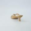 imageCUSHIONAIRE Womens Miami Kitten heel thong sandals Memory Foam Wide Widths AvailableSmooth Tan
