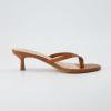 imageCUSHIONAIRE Womens Miami Kitten heel thong sandals Memory Foam Wide Widths AvailableWhiskey