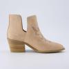 imageCUSHIONAIRE Womens Rustler Western bootie Memory Foam Wide Widths AvailableBeige