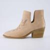 imageCUSHIONAIRE Womens Rustler Western bootie Memory Foam Wide Widths AvailableBeige