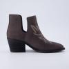 imageCUSHIONAIRE Womens Rustler Western bootie Memory Foam Wide Widths AvailableGrey
