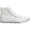 imageCUSHIONAIRE Womens Vance high top Canvas Sneaker Memory FoamWhite Zipper