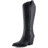 imageCUSHIONAIRE Womens Caress tall western boot Memory Foam Wide Widths AvailableBlack